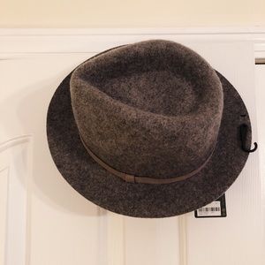 Grey Felt Fedora